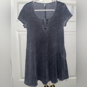 Z supply grey tshirt dress in Large.